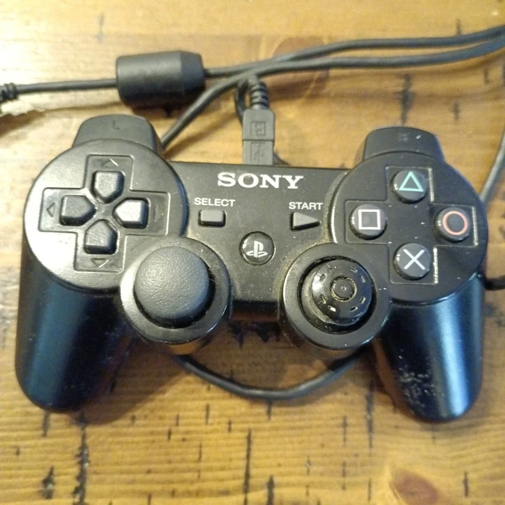 Sony PlayStation 3 DualShock 3 Wireless Controller Black CECHZC2U r1